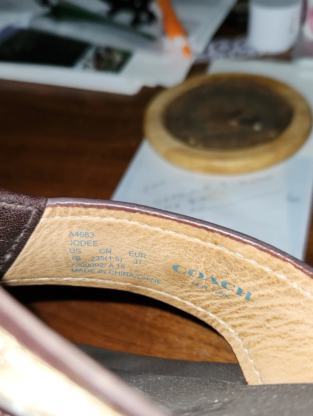 Coach Sandals - Picture 5 of 8